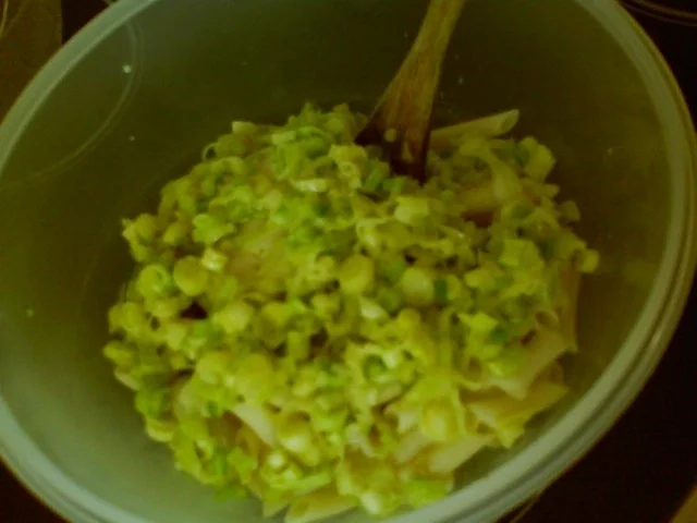 Rezept: Grüner Nudelsalat Bild Nr. 5 Grüner Nudelsalat - Rezept - Bild Nr. 5