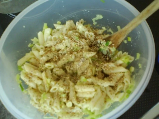 Rezept: Grüner Nudelsalat Bild Nr. 6 Grüner Nudelsalat - Rezept - Bild Nr. 6