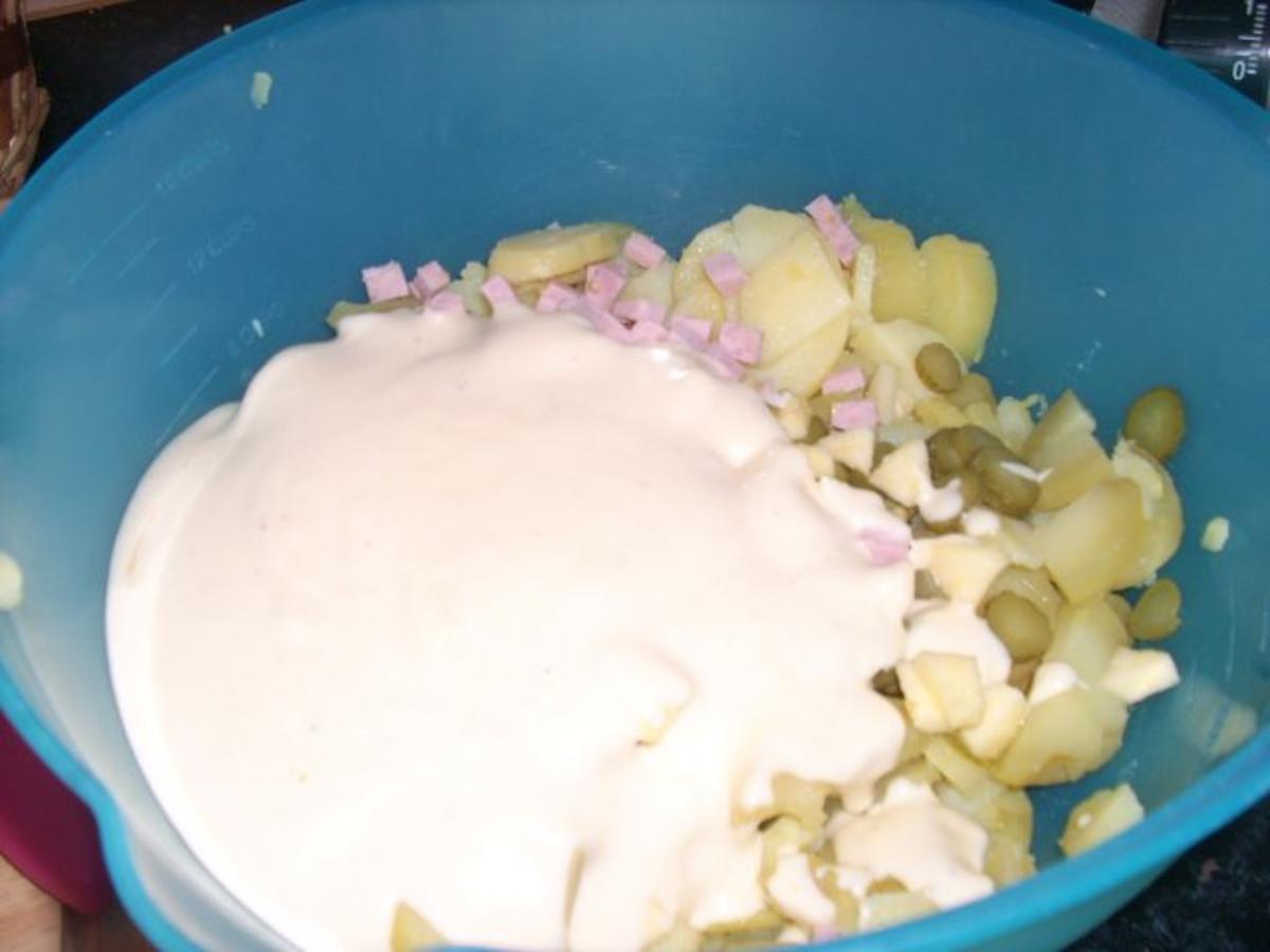 Kartoffelsalat alla Yoshi + Hausgemachte Mayonaise - Rezept - Bild Nr. 2