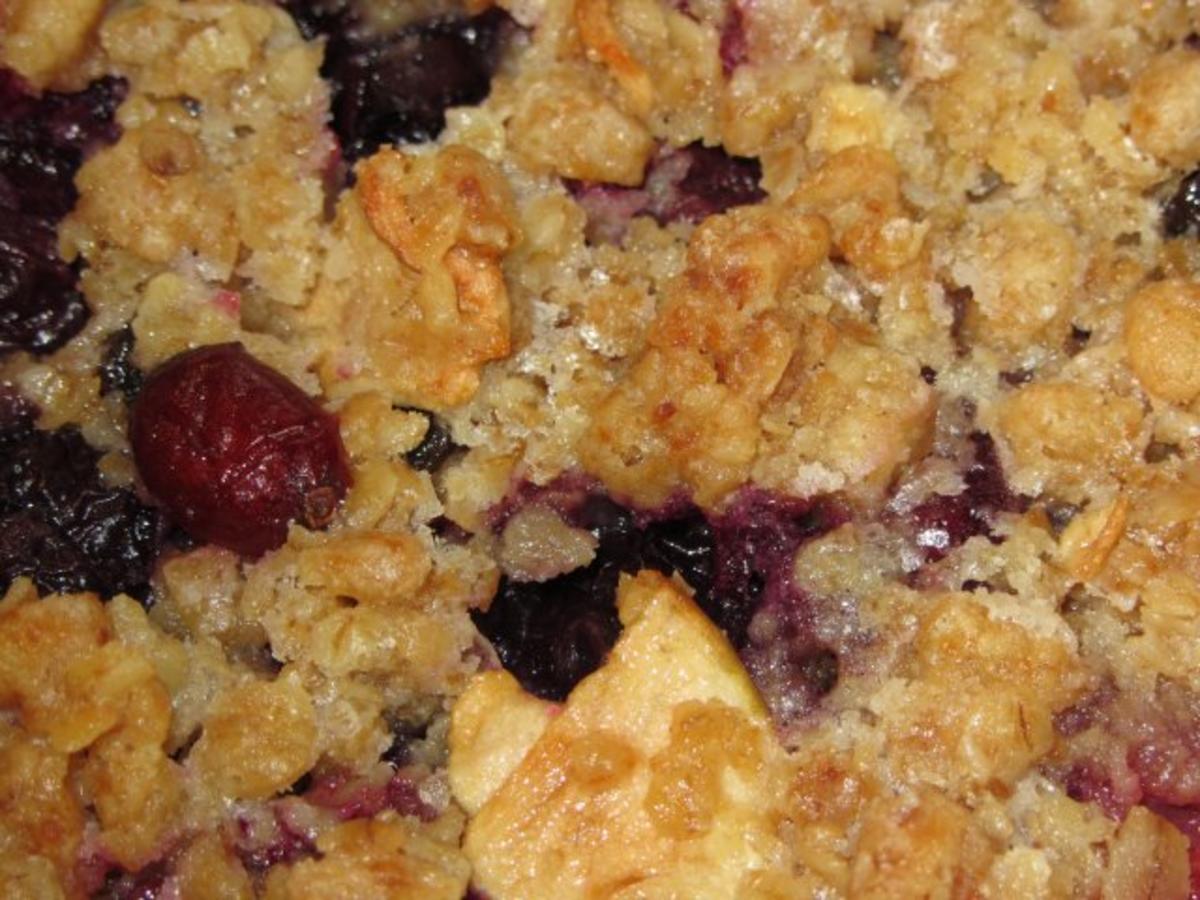 Frucht-Knusperstreusel - Rezept