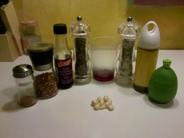 Geflügel: Putenoberkeule mit Kokos-Green-Curry-Soße und Chili-Tomatenbandnudeln - Rezept - Bild Nr. 2