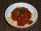 Fruchtige Pastasoße mit zweierlei Sellerie - Rezept