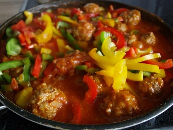 Hackfleischklößchen Balkan- Art - Rezept - Bild Nr. 3