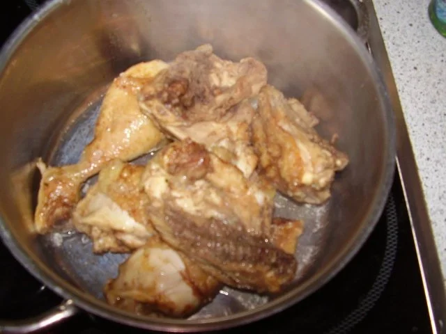 Rezept: Hähnchenkeulen mit Erbsen-Soße Bild Nr. 11 Hähnchenkeulen mit Erbsen-Soße - Rezept - Bild Nr. 11