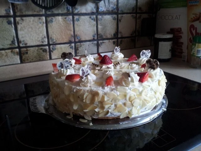 Erdbeer-Joghurt-Torte - Rezept