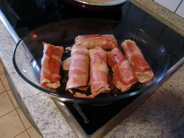 Schinken-Hackröllchen Auflauf - Rezept - Bild Nr. 2