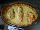 Überbackenes Hähnchenbrustfilet - Rezept