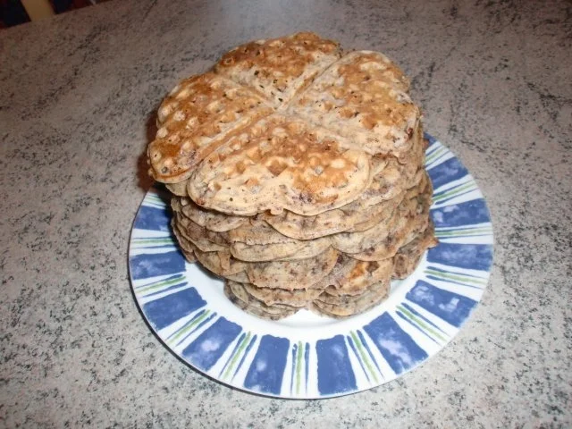 Rezept: Stracciatella waffeln Bild Nr. 2 Stracciatella waffeln - Rezept - Bild Nr. 2