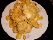 Pasta: Bandnudeln mit Mango-Garnelen-Pfanne - Rezept