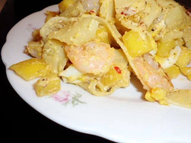 Pasta: Bandnudeln mit Mango-Garnelen-Pfanne - Rezept - Bild Nr. 4