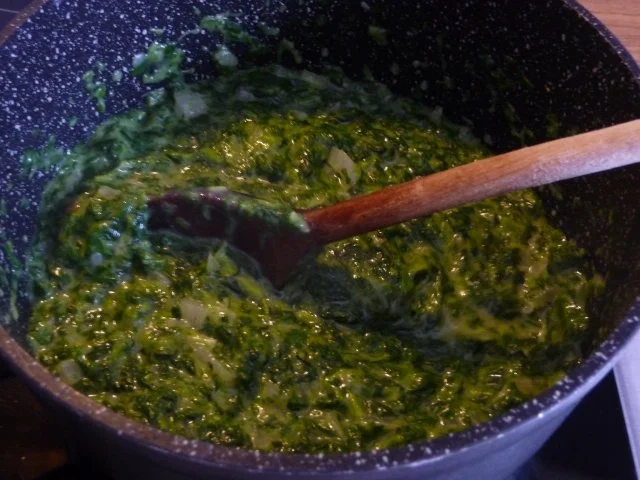 Fisch : Alaska - Seelachs an Spinat und Kartoffeln - Rezept - Bild Nr. 5