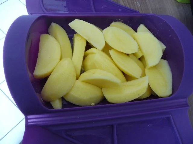 Fisch : Alaska - Seelachs an Spinat und Kartoffeln - Rezept - Bild Nr. 8