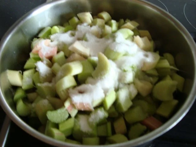 Rezept: Rhabarber-Vanille-Kompott Bild Nr. 3 Rhabarber-Vanille-Kompott - Rezept - Bild Nr. 3