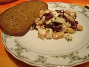 Bohnensalat mit Fetakäse - Rezept