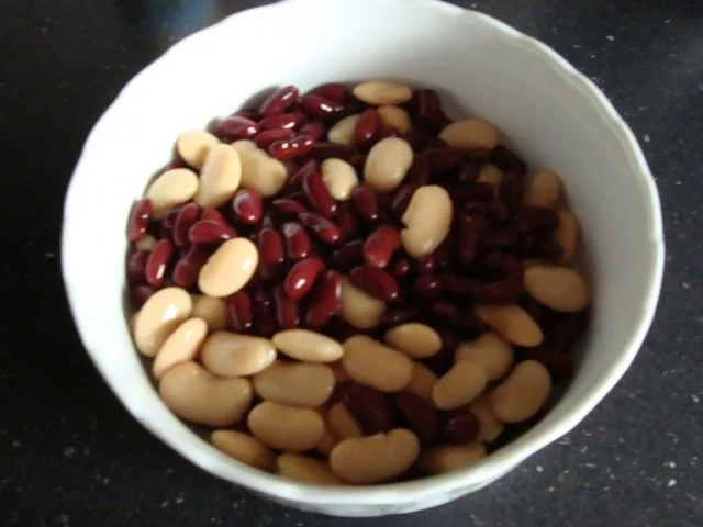 Bohnensalat mit Fetakäse - Rezept - Bild Nr. 2