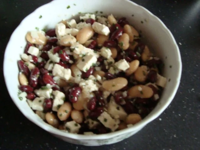 Bohnensalat mit Fetakäse - Rezept - Bild Nr. 5