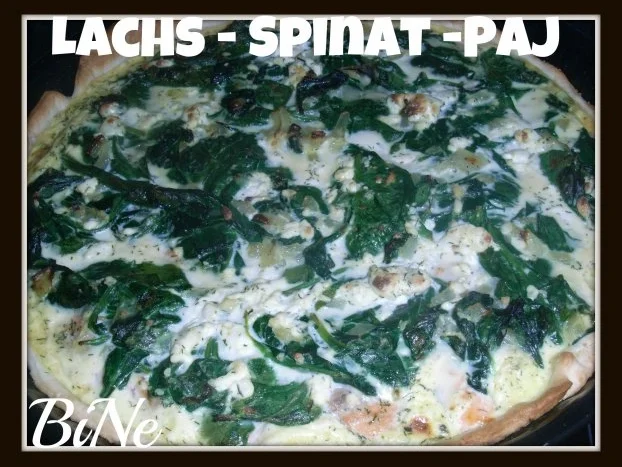 BiNe` S LACHS - SPINAT - PAJ - Rezept