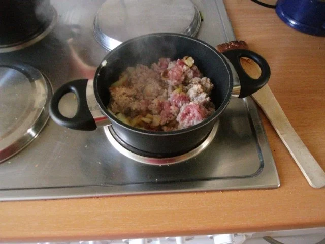 Rezept: Bratenudeln mit Tomatensosse Bild Nr. 3 Bratenudeln mit Tomatensosse - Rezept - Bild Nr. 3