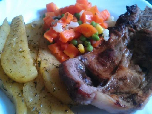 Rezept: Gebackene Kartoffelspalten. Bild Nr. 2 Gebackene Kartoffelspalten. - Rezept - Bild Nr. 2