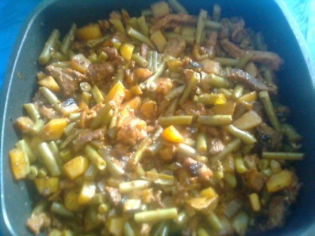 Rezept: Bohnen-Puten-Pfännchen Bild Nr. 2 Bohnen-Puten-Pfännchen - Rezept - Bild Nr. 2