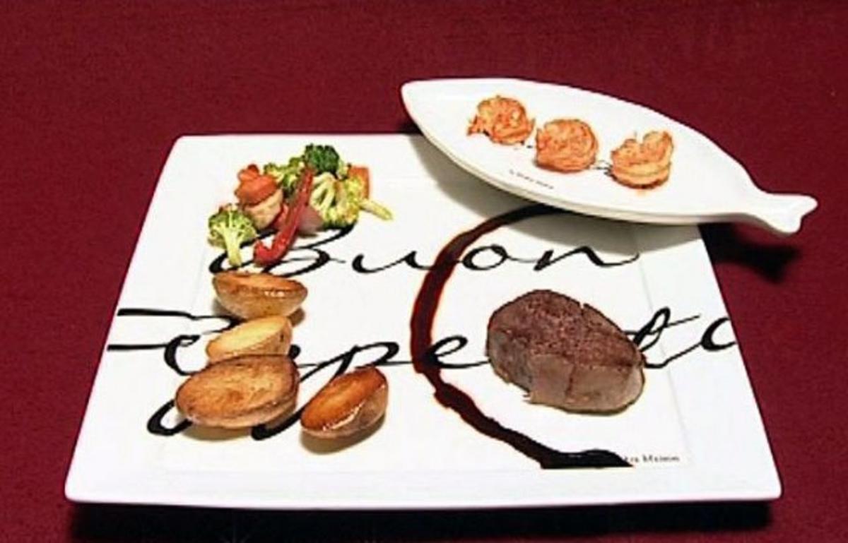 Bilder für Surf and Turf vom Grill an Wokgemüse (Jörn Schlönvoigt) - Rezept