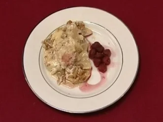 Rezept: Apfelgratin mit Walnüssen (Ingrid van Bergen) Apfelgratin mit Walnüssen (Ingrid van Bergen) - Rezept