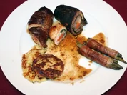 Steakroulade "Gaucho-Art" mit Majoran-Rösti und Prinzessbohnen - Rezept
