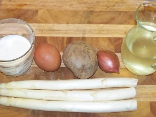 Spargelcremesuppe für Einen - Rezept - Bild Nr. 2