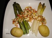 Spargeln mit Vinaigrette - Rezept
