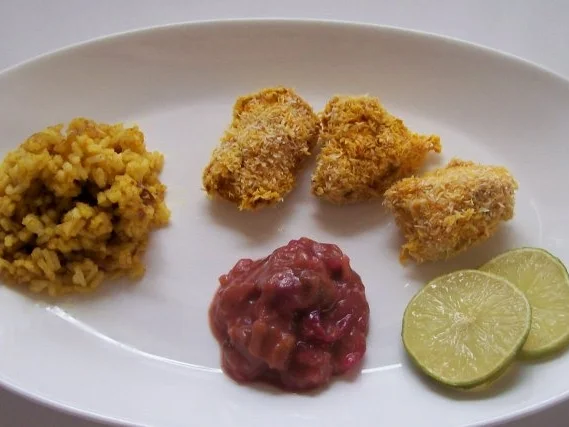 Kokos-Limetten-Hähnchen im Ofen gegart - Rezept