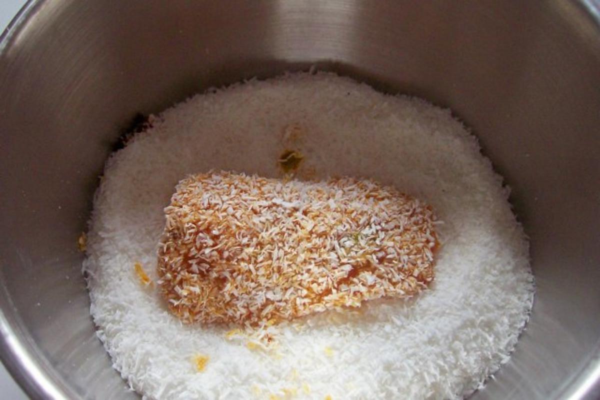 Kokos-Limetten-Hähnchen im Ofen gegart - Rezept - Bild Nr. 5