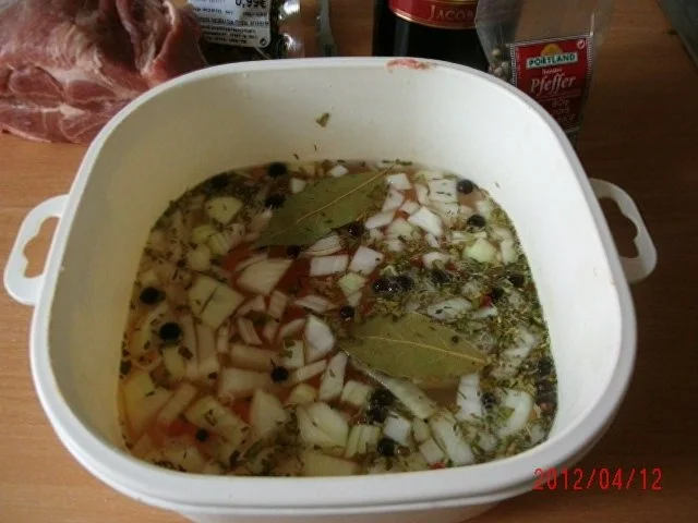 Schwein : Falscher Wildschweinbraten - Rezept - Bild Nr. 5