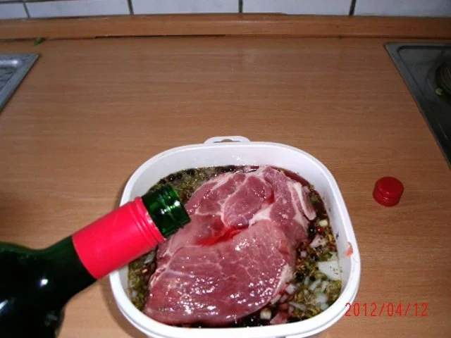 Schwein : Falscher Wildschweinbraten - Rezept - Bild Nr. 7