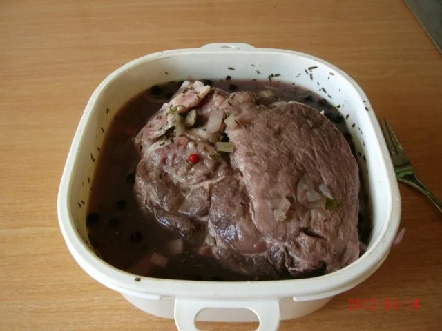 Schwein : Falscher Wildschweinbraten - Rezept - Bild Nr. 8