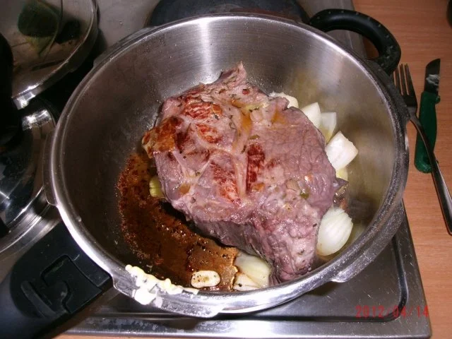 Schwein : Falscher Wildschweinbraten - Rezept - Bild Nr. 9