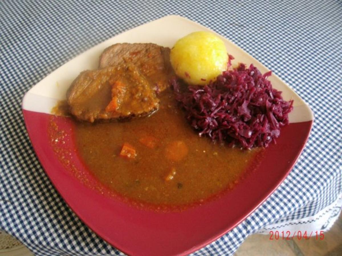 Bilder für Schwein : Falscher Wildschweinbraten - Rezept