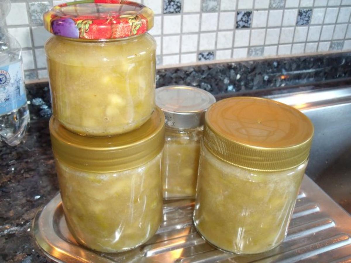 Bilder für Rhabarber-Bananen-Marmelade Rezept