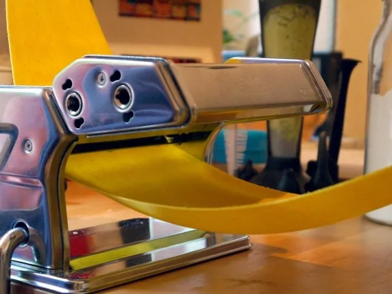 Rezept: Tortelloni mit Bärlauch-Ziegenkäsefüllung Bild Nr. 6 Tortelloni mit Bärlauch-Ziegenkäsefüllung - Rezept - Bild Nr. 6