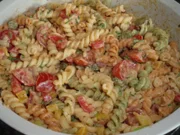 Scharfer Brunch-Nudelsalat - Rezept