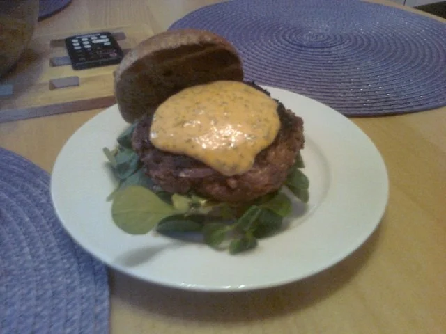 Asia Burger - Rezept