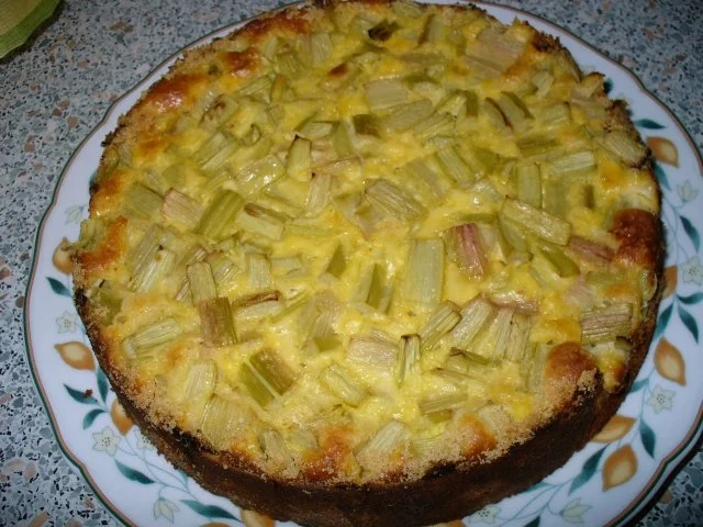 Rhabarberkuchen Nr. 2 - Rezept - Bild Nr. 8