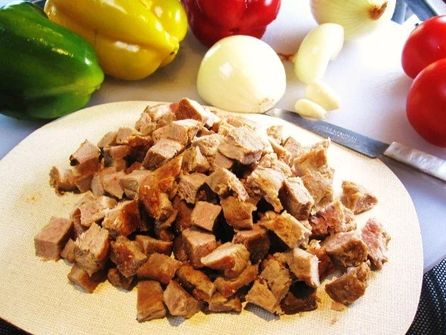 Gemüsiges Reisfleisch mit Resten vom Grillen - Rezept - Bild Nr. 3