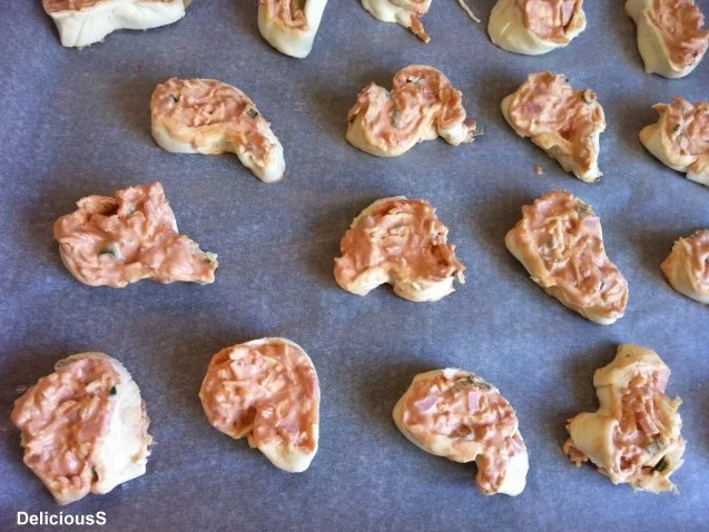 Pizzaschnecken - Blätterteig / Hefeteig Schnecken - Rezept - Bild Nr. 2