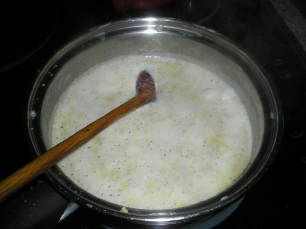 Reisauflauf mit Äpfel, Zimt und Zucker - einfach - von Kluger
