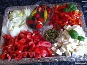 Griechische Vorspeisen & Antipasti Platte - Rezept