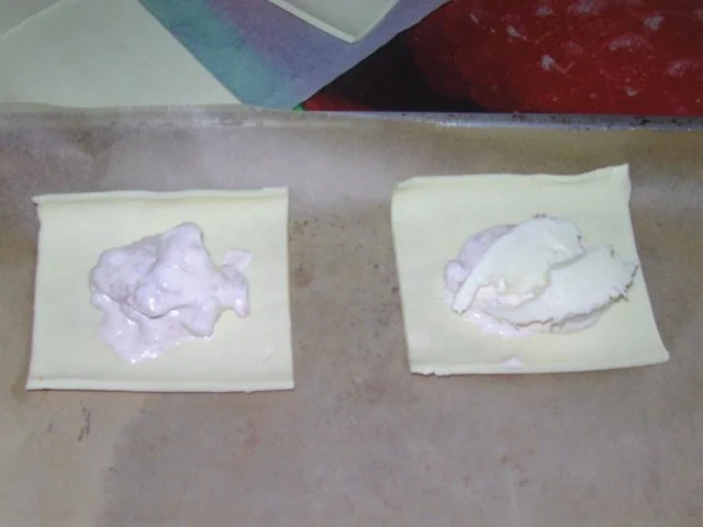 Rezept: Blätterteig: Tomate-Mozarella Bild Nr. 5 Blätterteig: Tomate-Mozarella - Rezept - Bild Nr. 5