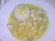 Apfel-Ingwer-Sauce mit Huhn - Rezept