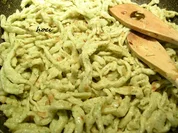 Petersilien - Knoblauch - Spätzle mit Zwiebelbutter - Rezept
