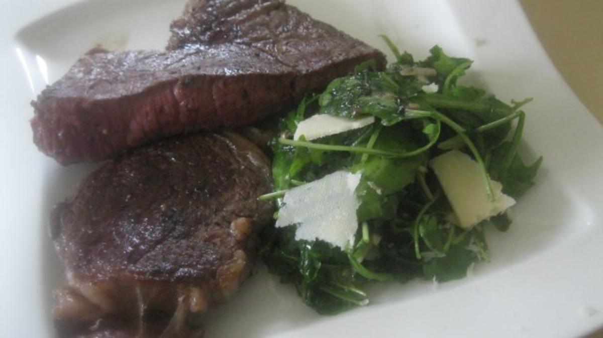 Zweierlei Steak vom Galloway NT - Rezept