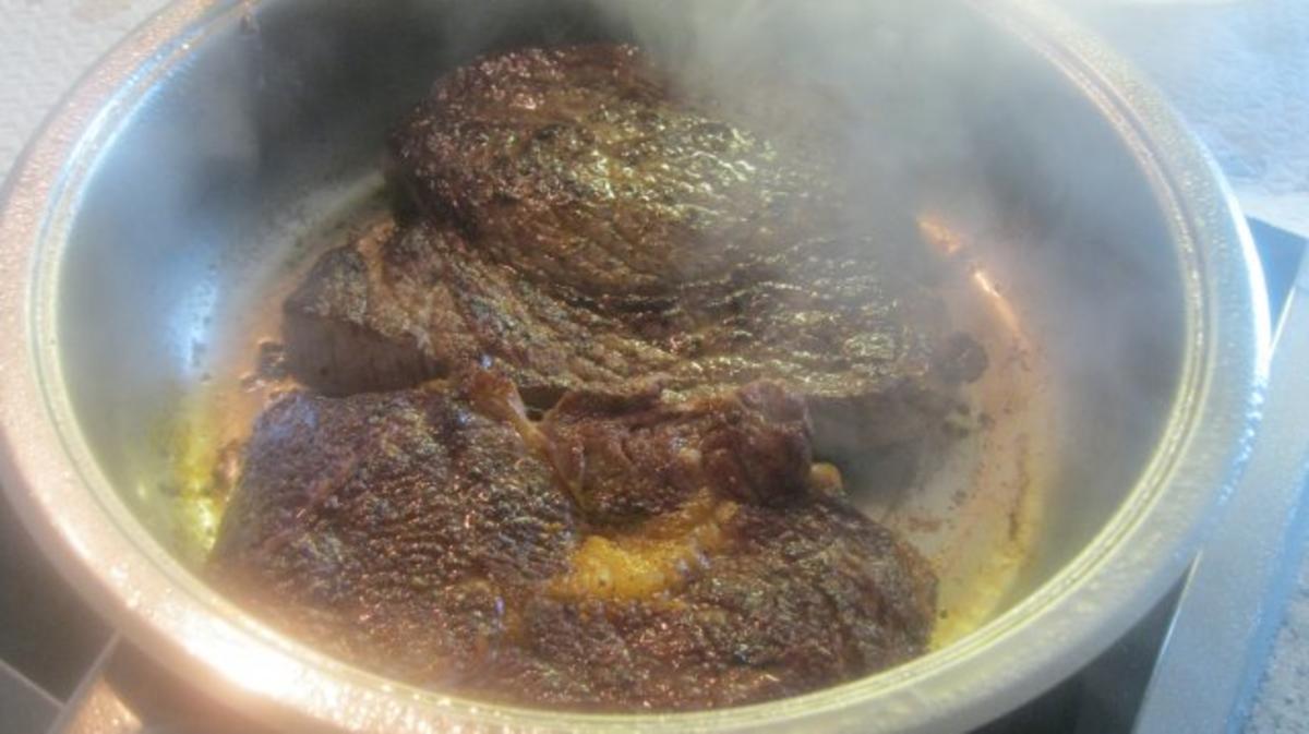 Zweierlei Steak vom Galloway NT - Rezept - Bild Nr. 4